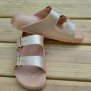 Skechers Luxe Foam Glitter Sandals